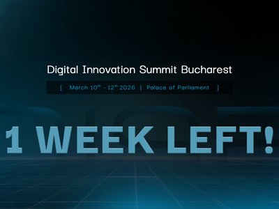 Digital Innovation Summit Bucharest 2026 începe într-o săptămână la Palatul Parlamentului