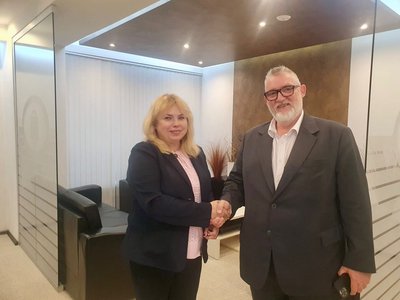 Vizita directorului general al ICI București la Chișinău