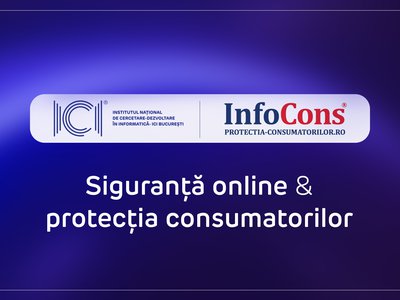 Informare pentru utilizatori privind siguranța online și protecția consumatorilor