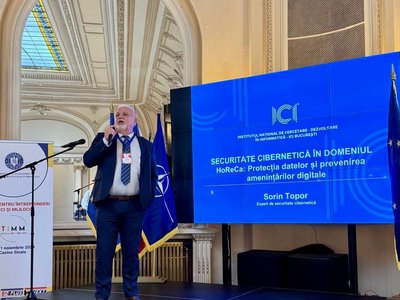 ICI București a susținut workshop-ul „Securitate cibernetică în domeniul HoReCa: protecția datelor și prevenirea amenințărilor digitale” la Târgul Întreprinderilor Mici și Mijlocii (TIMM) 2024